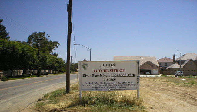 North Richland Storm Drainage Outfall Project, Ceres, California